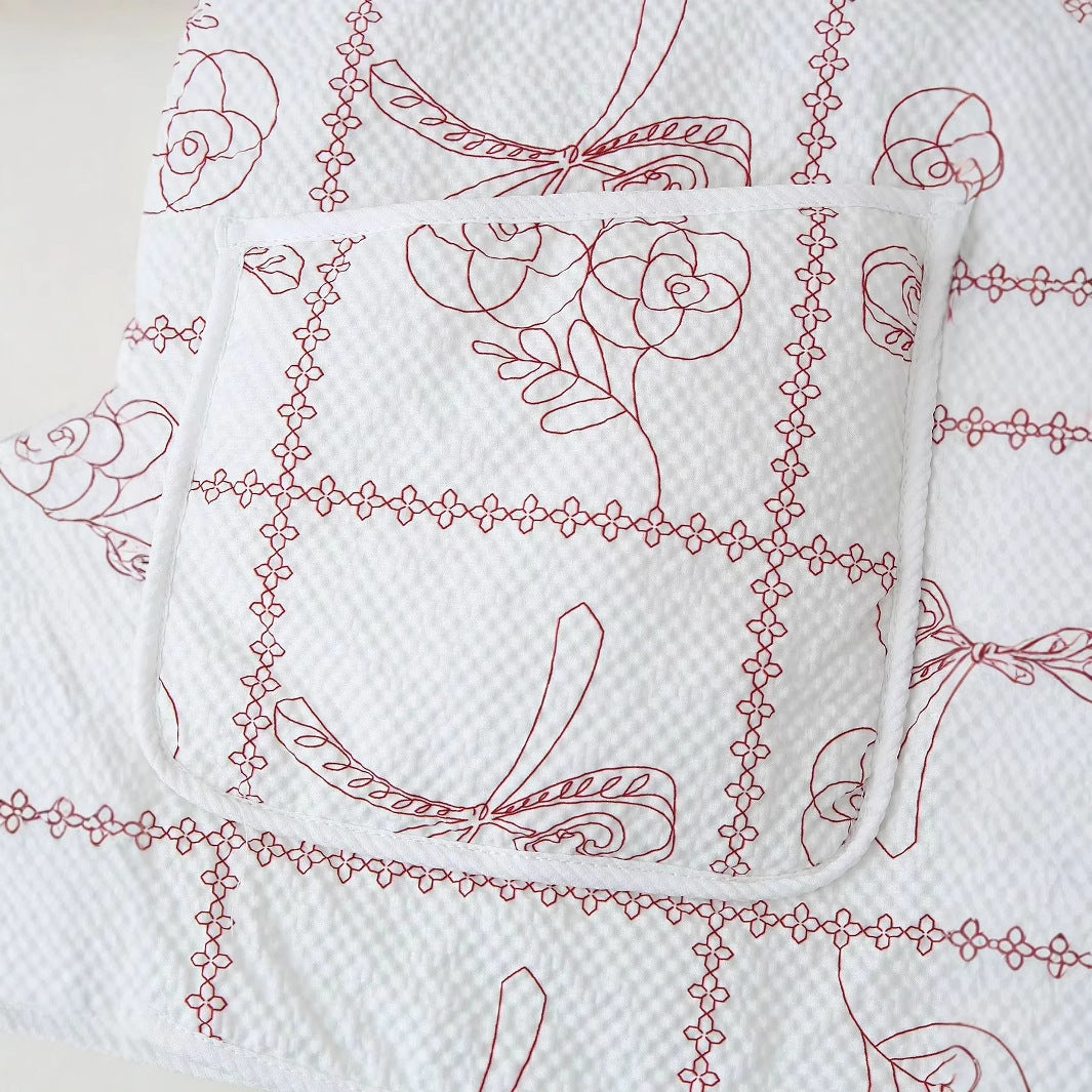 Damen quilted Jacke mit floralem Muster und praktischen Taschen WW