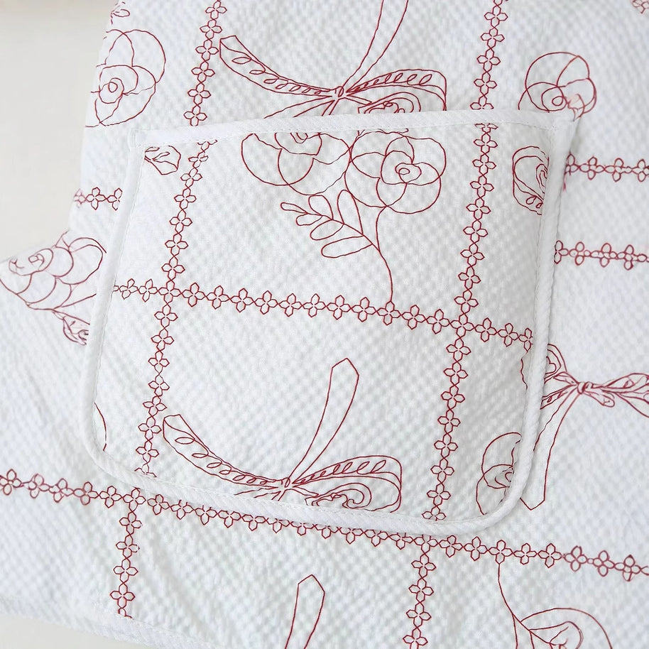 Damen quilted Jacke mit floralem Muster und praktischen Taschen WW