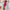 WW | Gedrucktes Schlitz-Top elastisches Taillen Kleid