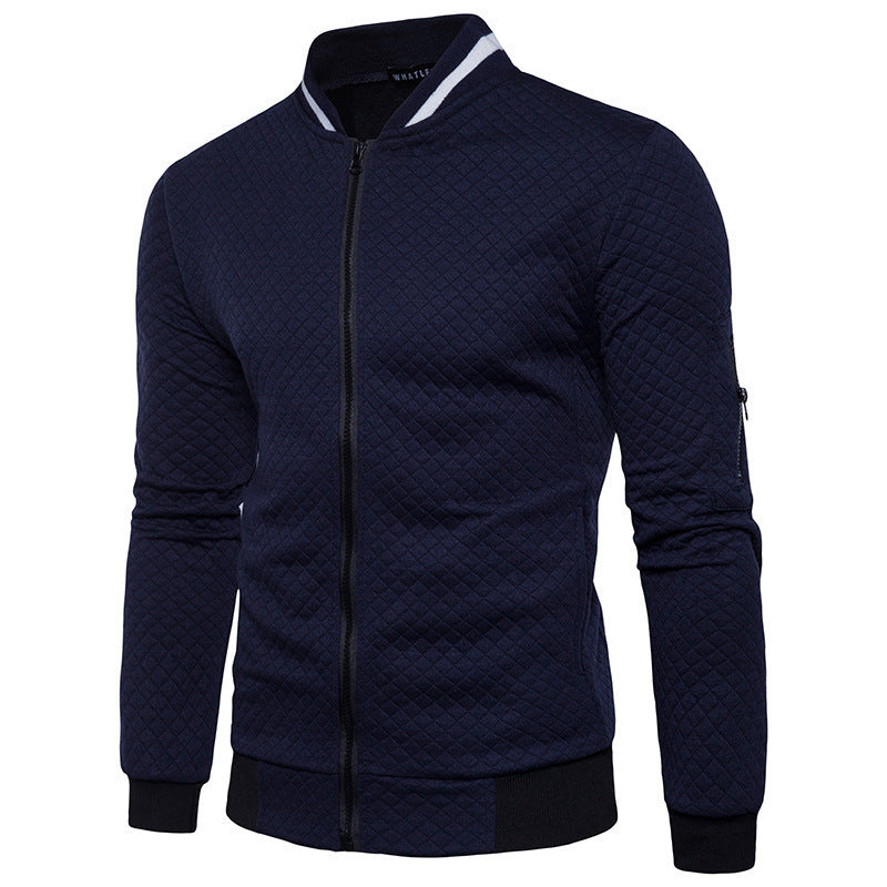 Herren Steppjacke mit modernem Kragen WW