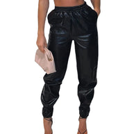 Damen bequeme Sporthose mit elastischem Bund und Bündchen WW