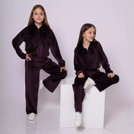 Damen Sportliches Fleece-Trainingsjacken-Set WW