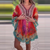 Damen Ätherisches Bohemian Strandtuch WW