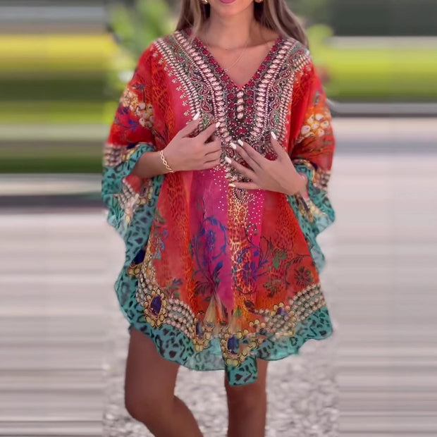 Damen Ätherisches Bohemian Strandtuch WW
