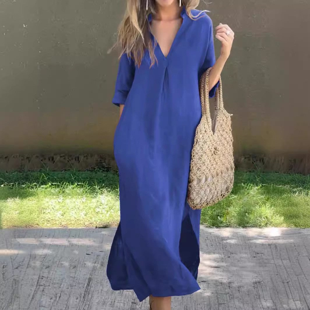 Damen Maxikleid