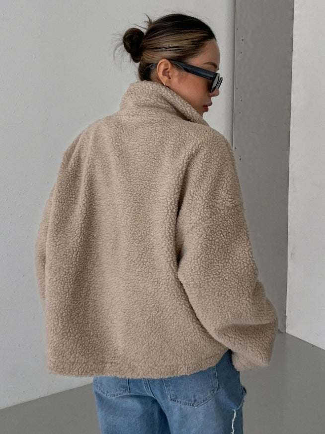 W&W Mode - Lammwolljacke für Damen