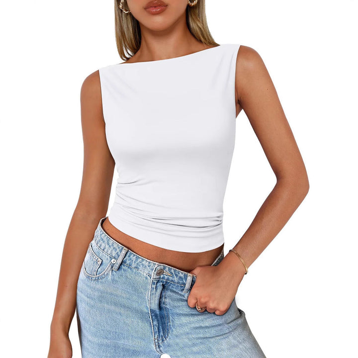 W&W Mode | Ärmelloses Slim Fit Tanktop