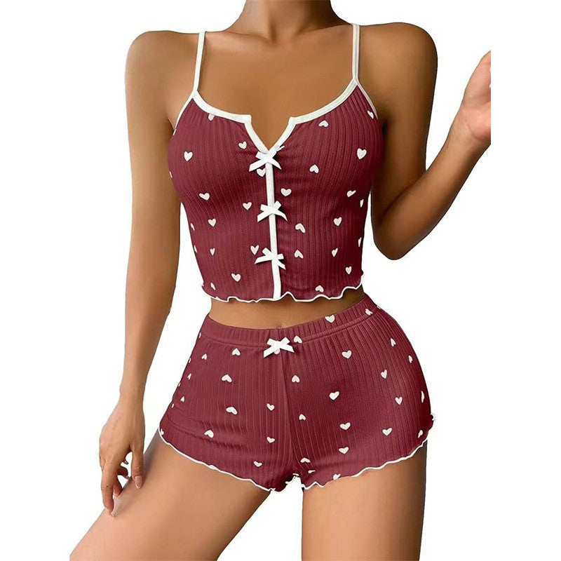 W&W | Bedrucktes Pyjama-Set