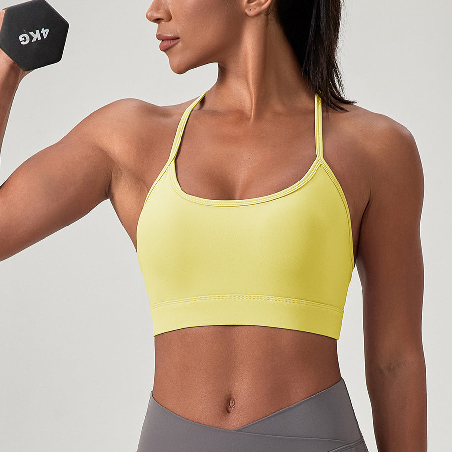 Damen Sport-Bustier mit verstellbaren Trägern und atmungsaktivem Material WW