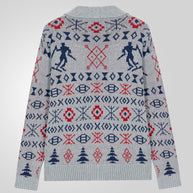 Herren Strickjacke mit exklusivem Norweger-Muster und praktischen Taschen WW