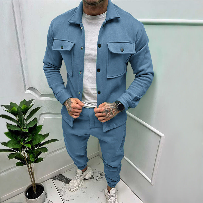 W&W Mode | 2 Teiliges Wildleder Satz Hemd Und Hose