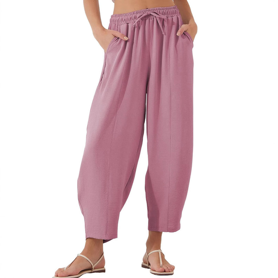 Damen bequeme und luftige Relaxhose WW