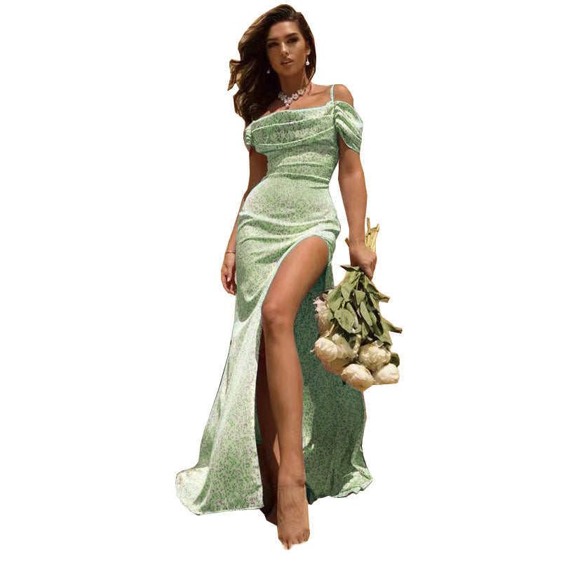 Damen Partykleid mit asymmetrischem Schnitt und raffinierten Raffungseffekten WW