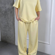 Damen Bequemes Lounge-Set aus hochwertigem, atmungsaktivem Material WW