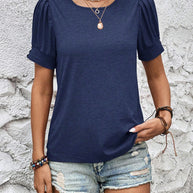 WW | Top mit kurzen Ärmeln und Rüschen – femininer Stil und Bequemlichkeit