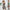 Damen weite Palazzo-Hose mit elastischem Bund und elegantem Paisleymuster WW