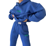 Damen Sportlicher Oversized Hoodie WW