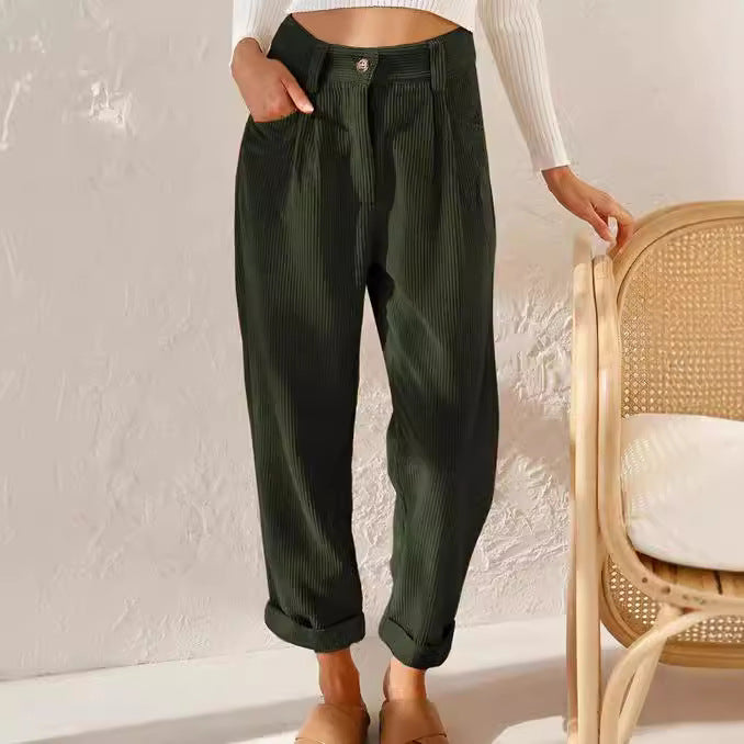 Damen weite Cordhose WW