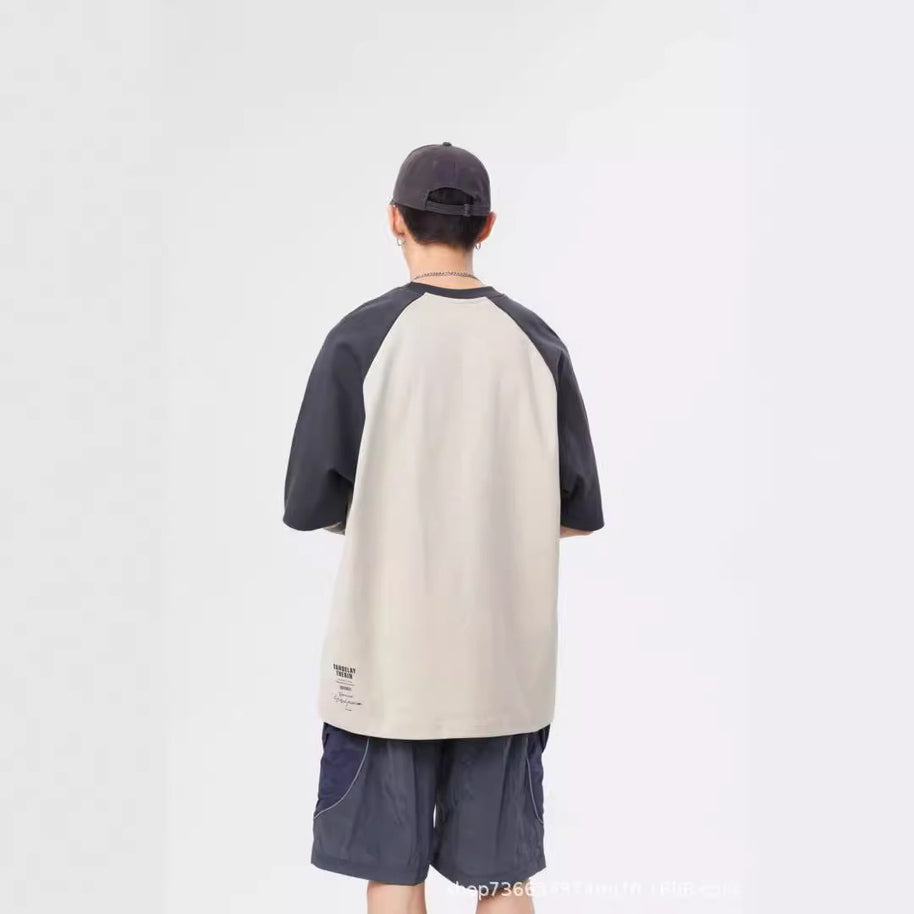 Herren lässiges Raglan-T-Shirt mit urbanem Design und komfortablem Schnitt WW