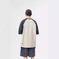 Herren lässiges Raglan-T-Shirt mit urbanem Design und komfortablem Schnitt WW
