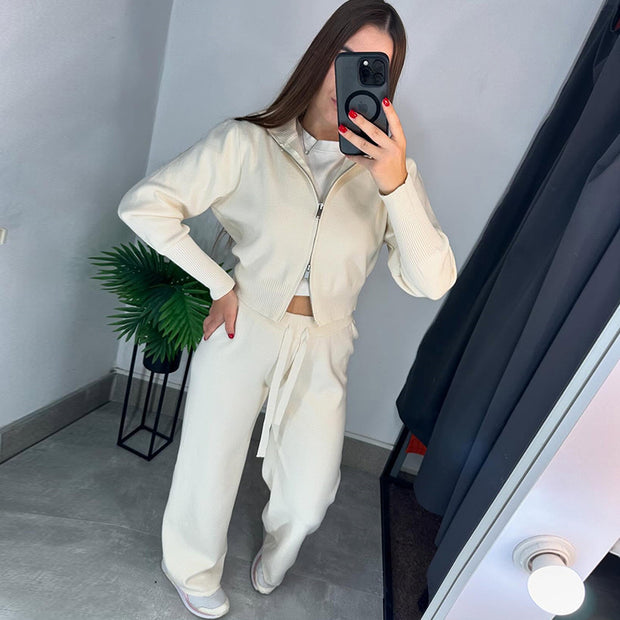 Damen Strick-Loungewear-Set WW