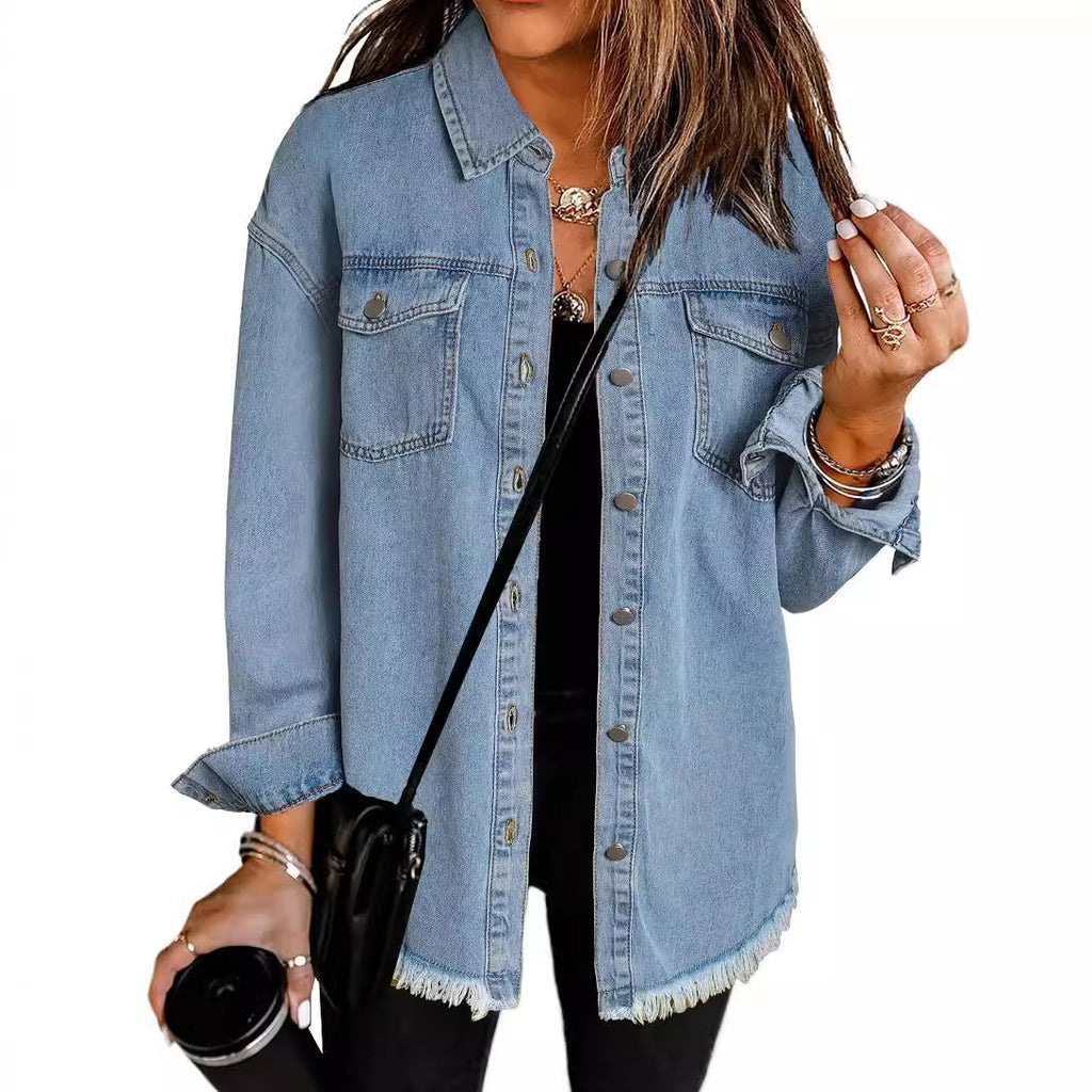 Damen Jeanshemd WW