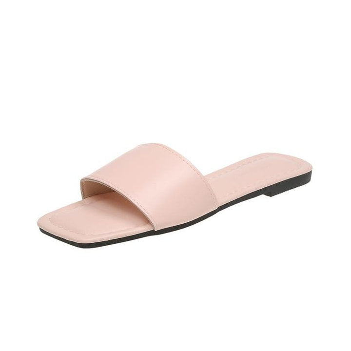 Damen Offene Zehentrenner-Pantoletten mit elegantem Design W&W Mode