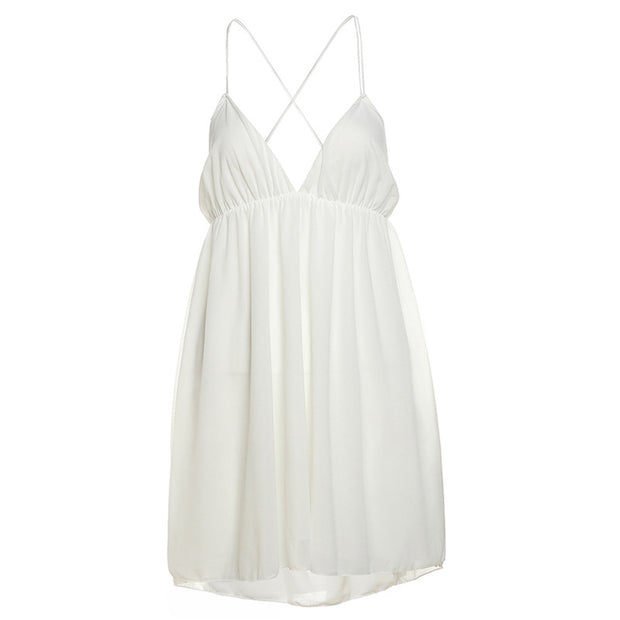 WW | Rückenfreies Maxi Kleid Mit Cut Out Zeitlose Sommer Eleganz