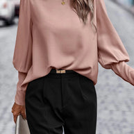 WW | Bluse mit Puffärmeln für Damen - Elegant und Trendy