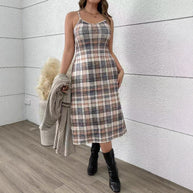 Damen Strickjacke mit asymmetrischem Saum und tailliertem Design WW