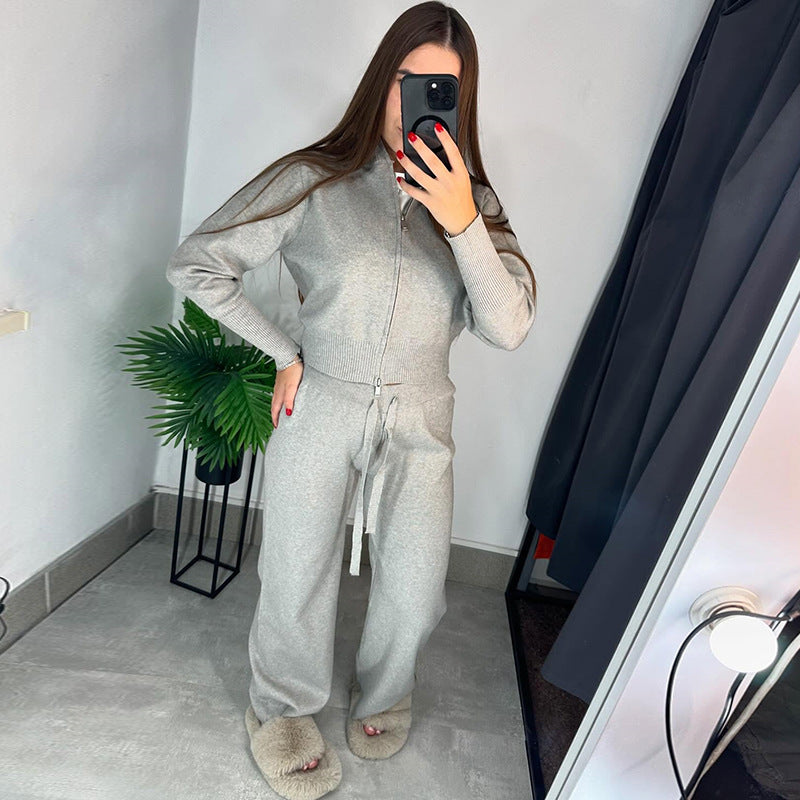 Damen Strick-Loungewear-Set WW