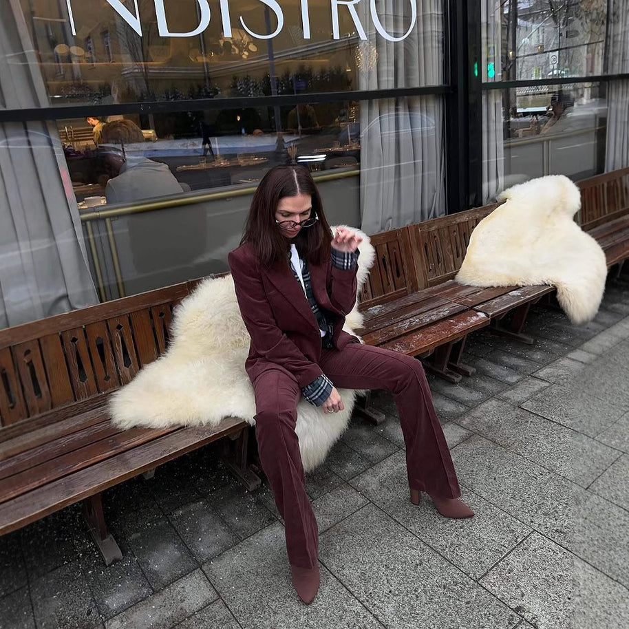 Damen raffinierte Lederhandschuhe WW