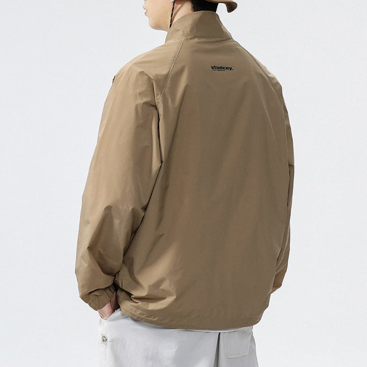 Herren Leichte Windjacke mit umweltfreundlichem Funktionsmaterial W&W Mode