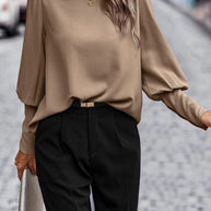 WW | Bluse mit Puffärmeln für Damen - Elegant und Trendy
