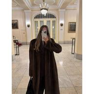 Damen Stilvoller Fleece-Mantel WW