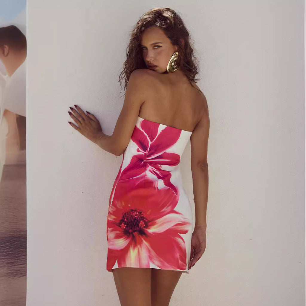 WW | Schickes tr strapless Cocktailkleid