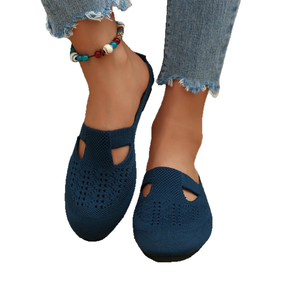 Damen Atmungsaktive Mules mit modischem Luftdurchlässigkeitsdesign WW