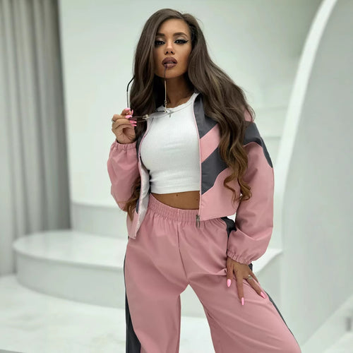 Damen Sportliches Trainingsanzug WW