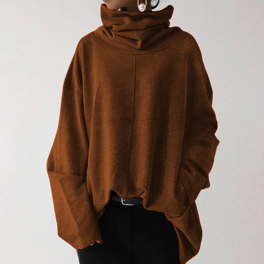 WW | Oversized Funnel-Neck Sweatshirt für Damen