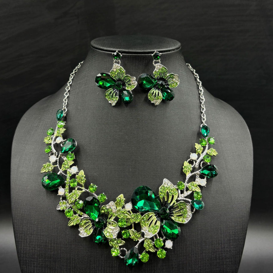 WW | Brautschmuck Blumenketten Und Ohrringe
