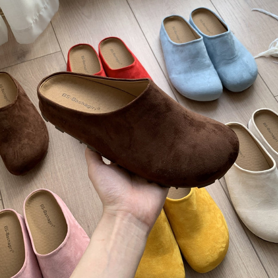 Damen bequeme Clogs aus softem Obermaterial mit ergonomischem Design WW
