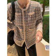 Damen Strickjacke mit elegantem Design und praktischen Taschen WW