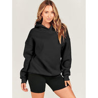 Damen bequeme Kapuzen-Sweatshirt WW
