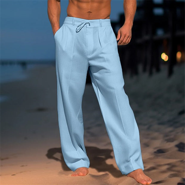 Herren elegante Chinohose mit lockerer Passform WW