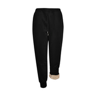 Damen Sportliche Jogginghose mit weichem Innenfutter und elastischem Bund WW