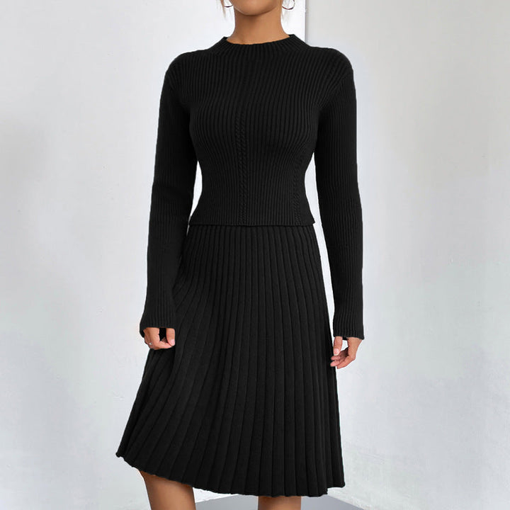 W&W Mode | A-Linie Rock Strickpullover Set
