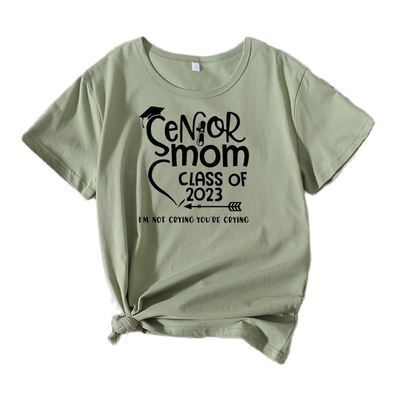 Damen Grafik Baumwoll T-Shirt WW