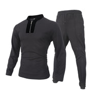 Herren Sportliches Langarm-Thermooberteil mit Reißverschluss und eng anliegendem Schnitt WW