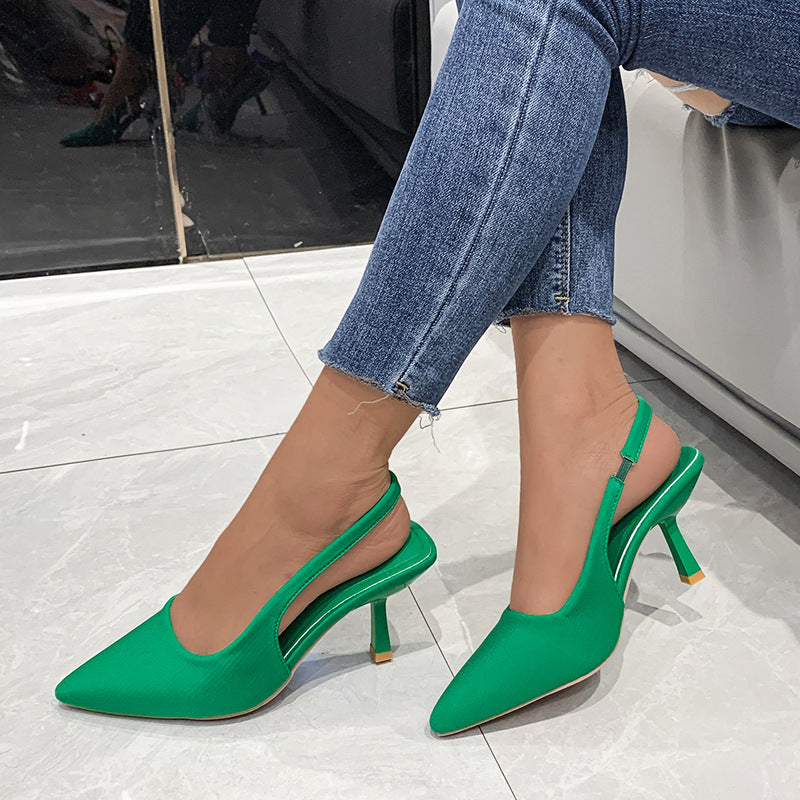 Damen Slingback-Pumps mit spitzer Zehenpartie und elegantem Absatz WW