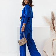 Damen lässiges Hemd mit weitem Schnitt und elegantem Stoff WW